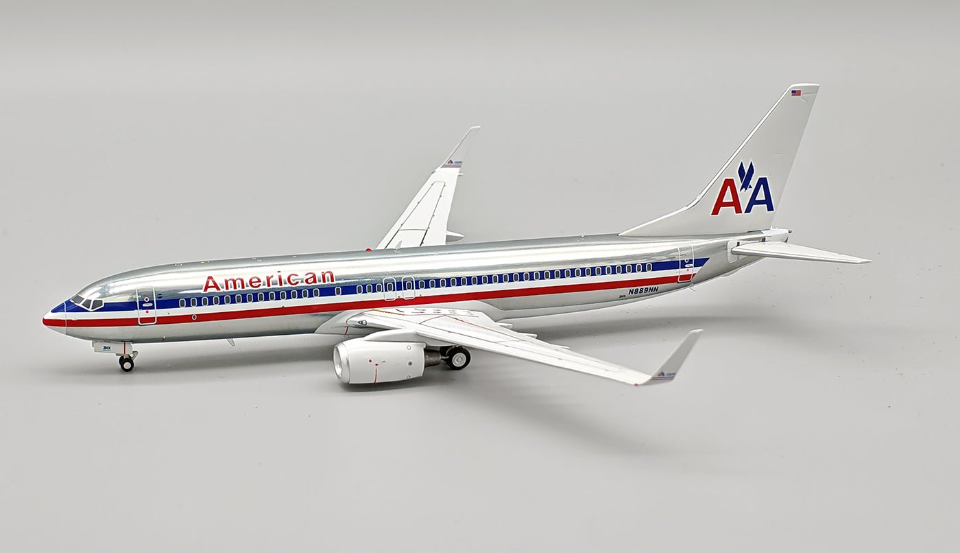Pre - Order InFlight200 IF738AA0825P 1:200 American Airlines Boeing 737 - 823 N889NN Polished