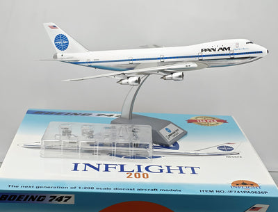 Pre-Order InFlight200 IF741PA0626P 1:200 Pan American World Airways - Pan Am Boeing 747-121 N656PA