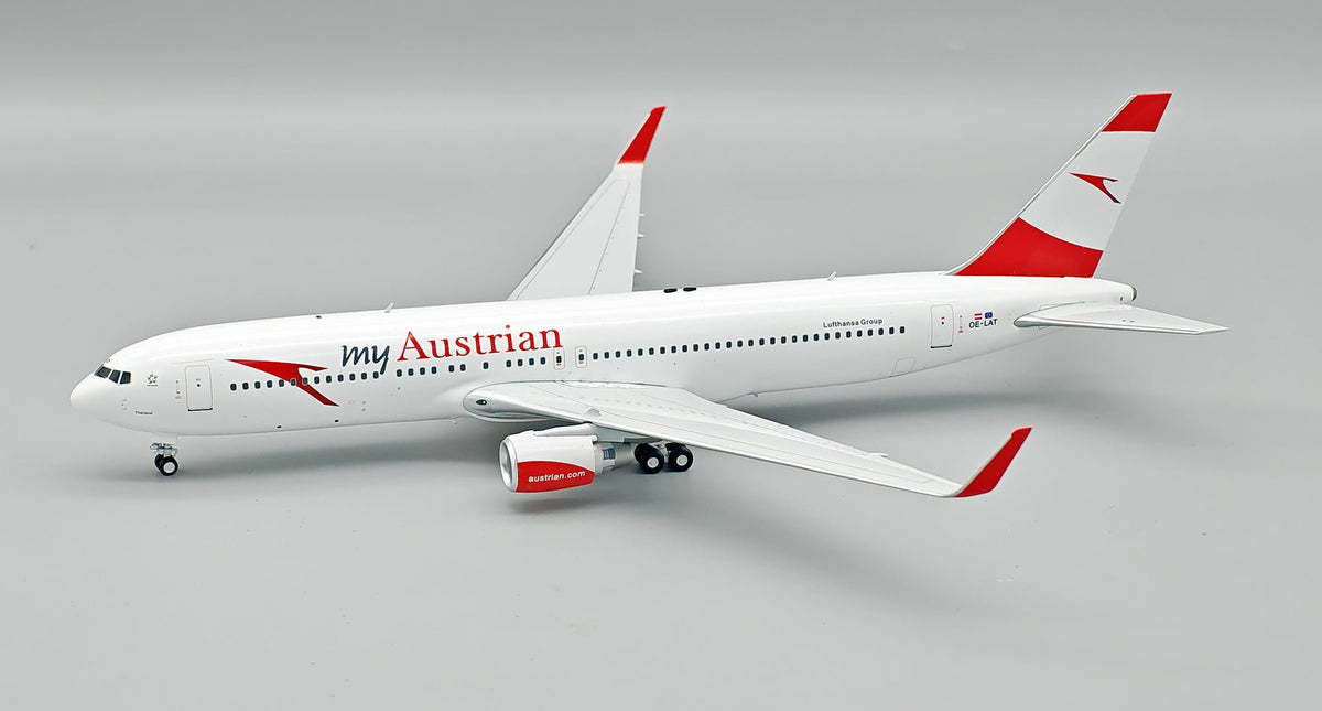 Pre-Order InFlight200 IF763OE0526 1:200 Austrian Airlines Boeing 767-31A/ER OE-LAT