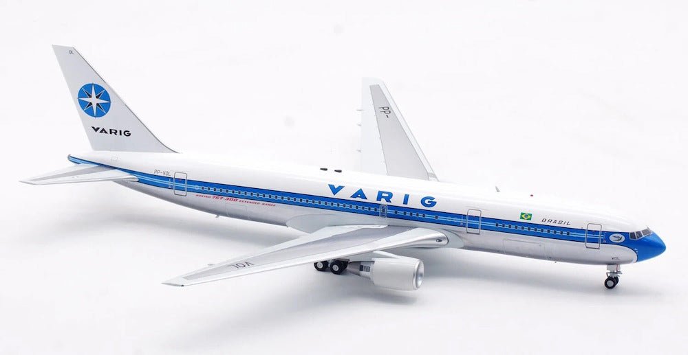 Pre - Order InFlight200 IF763VG0425P 1:200 Varig Boeing 767 - 341/ER PP - VOL Polished