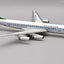 Pre - Order InFlight200 IF862AZ0725P 1:200 Alitalia McDonnell Douglas DC - 8 - 62H I - DIWY Polished