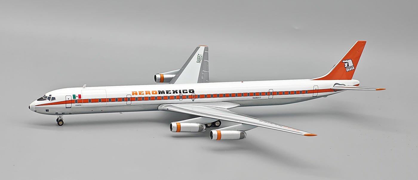 Pre - Order InFlight200 IF863AM1025P 1:200 AeroMexico McDonnell Douglas DC - 8 - 63CF N4865T