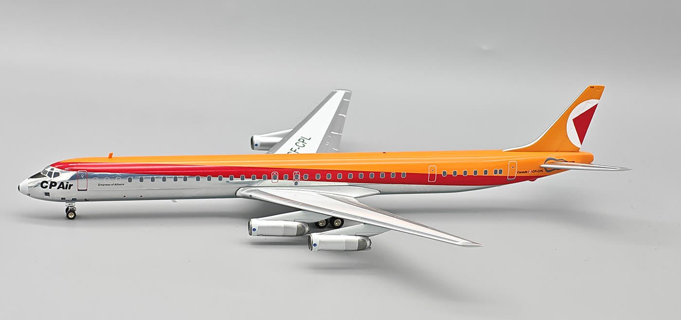Pre - Order InFlight200 IF863CP1025P 1:200 CP Air McDonnell Douglas DC - 8 - 63PF CF - CPL Polished