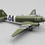 Pre - Order InFlight200 IFC47USAF558 1:200 USA - Air Force Douglas C - 47A Skytrain (DC - 3) 42 - 100558