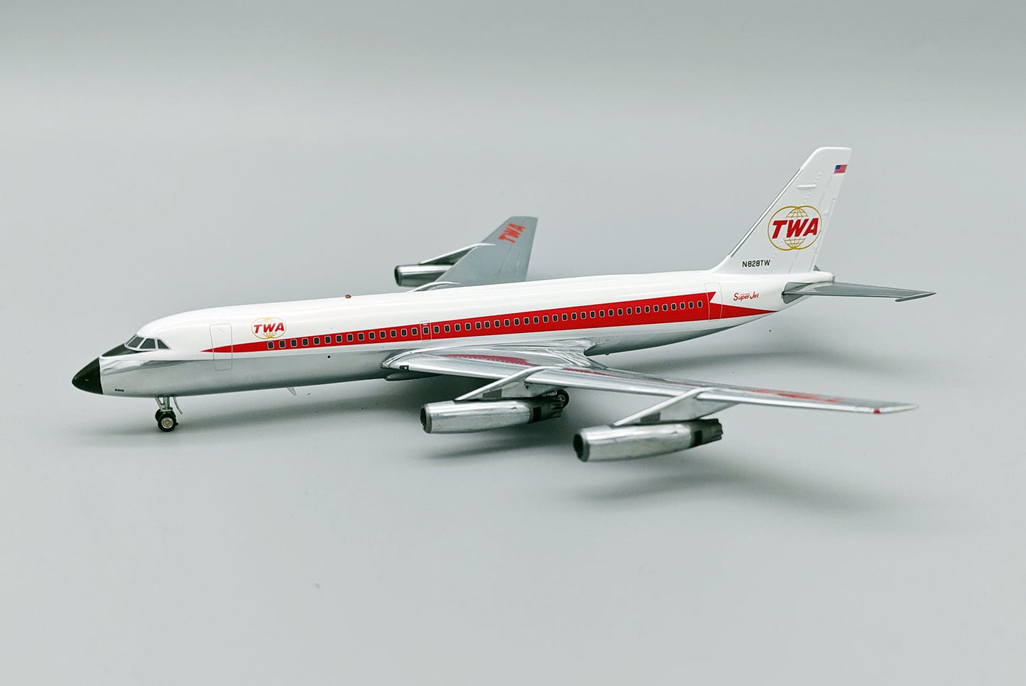 Pre - Order InFlight200 InFlight200 IF880TW1124PR 1:200 TWA CV880 N828TW Polished