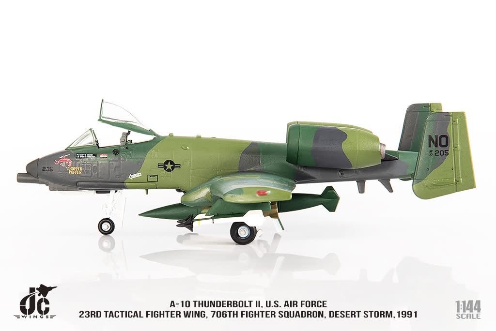 Pre - Order JC Wings JCW - 144 - A10 - 001 1:144 A - 10 Thunderbolt II ﻿U.S. Air Force, 23rd Tactical Fighter Wing, 706th Fighter Squadron, Desert Storm,1991