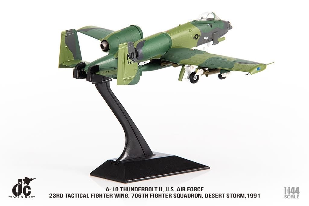 Pre - Order JC Wings JCW - 144 - A10 - 001 1:144 A - 10 Thunderbolt II ﻿U.S. Air Force, 23rd Tactical Fighter Wing, 706th Fighter Squadron, Desert Storm,1991