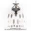 Pre - Order JC Wings JCW - 72 - EA6B - 007 1:72 EA - 6B Prowler ﻿U.S. NAVY VAQ - 136 Gauntlets,USS George Washington,2012