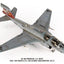 Pre - Order JC Wings JCW - 72 - EA6B - 007 1:72 EA - 6B Prowler ﻿U.S. NAVY VAQ - 136 Gauntlets,USS George Washington,2012