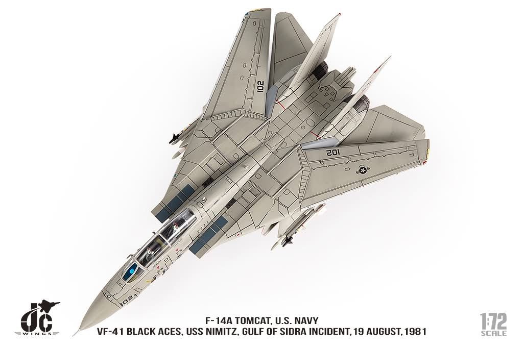 JC Wings JCW-72-F14-017 1:72 F-14A Tomcat ﻿U.S. NAVY VF-41 – MTS