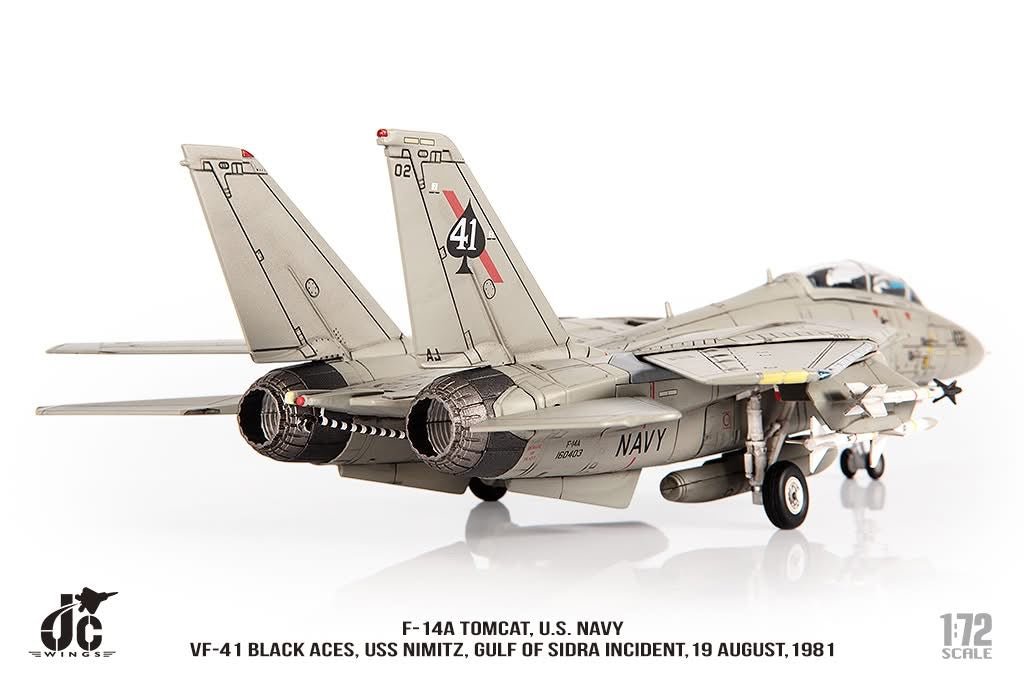 JC Wings JCW-72-F14-017 1:72 F-14A Tomcat ﻿U.S. NAVY VF-41 – MTS