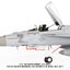 Pre - Order JC Wings JCW - 72 - F18 - 021 1:72 F/A - 18E Super Hornet ﻿U.S. NAVY VFA - 87 Golden Warriors, USS George H. W. Bush,July,2017