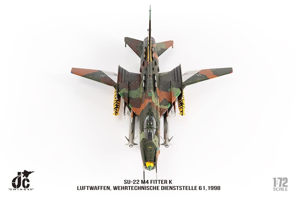 Pre - Order JC Wings JCW - 72 - SU20 - 004 1:72 SU - 22 M4 Fitter K Luftwaffen, Wehrtechnische Dienststelle 61,1998