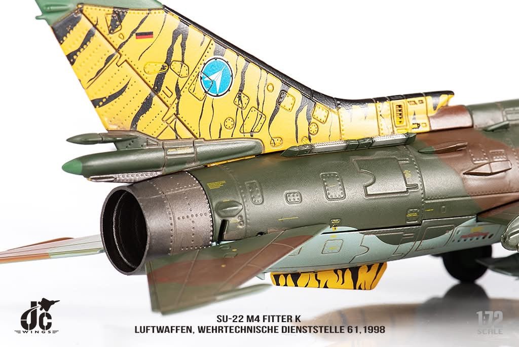 Pre - Order JC Wings JCW - 72 - SU20 - 004 1:72 SU - 22 M4 Fitter K Luftwaffen, Wehrtechnische Dienststelle 61,1998