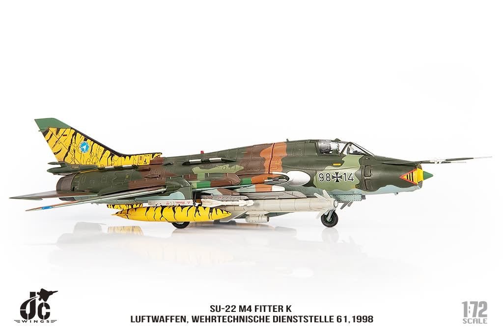 Pre - Order JC Wings JCW - 72 - SU20 - 004 1:72 SU - 22 M4 Fitter K Luftwaffen, Wehrtechnische Dienststelle 61,1998