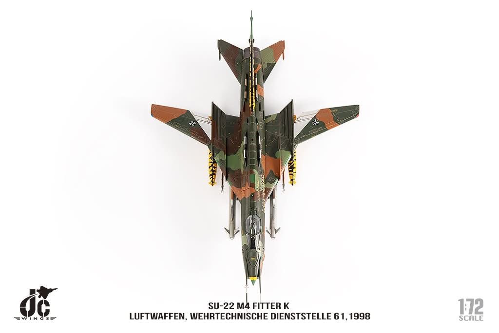 Pre - Order JC Wings JCW - 72 - SU20 - 004 1:72 SU - 22 M4 Fitter K Luftwaffen, Wehrtechnische Dienststelle 61,1998
