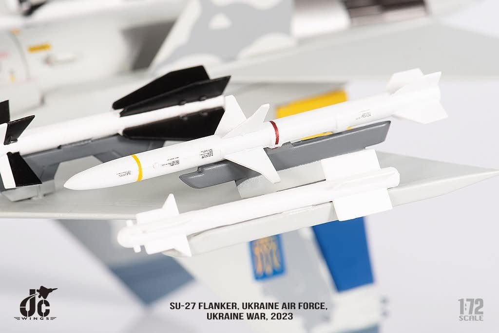 Pre - Order JC Wings JCW - 72 - SU27 - 016 1:72 SU - 27 Flanker ﻿Ukraine Air Force, Ukraine War,2023