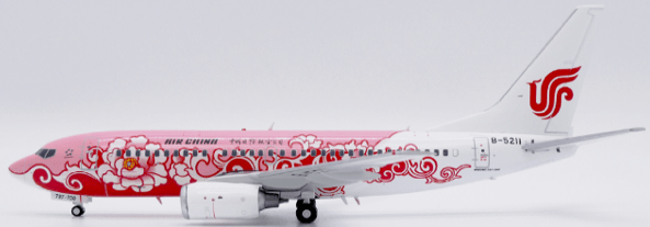 Pre - Order JC Wings LH2362A 1:200 Air China Boeing 737 - 700 "Red Peony" Reg: B - 5211 "Flaps Down"