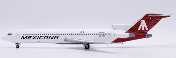 Pre - Order JC Wings LH2393 1:200 Mexicana Boeing 727 - 200 "Guerrero" Reg: XA - MEH
