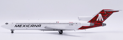 Pre - Order JC Wings LH2393 1:200 Mexicana Boeing 727 - 200 "Guerrero" Reg: XA - MEH