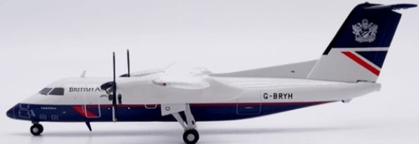 Pre - Order JC Wings LH2401 1:200 British Airways De Havilland Canada DHC - 8 - 100 Reg: G - BRYH