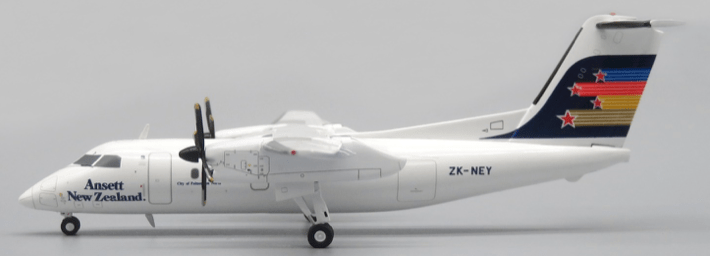 Pre - Order JC Wings LH2406 1:200 Ansett New Zealand Bombardier Dash8 - Q100 Reg: ZK - NEY