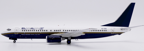 Pre - Order JC Wings LH2440 1:200 El Al Israel Airlines Boeing 737 - 800 "North American Hybrid Livery" Reg: 4X - EKI