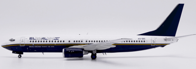 Pre - Order JC Wings LH2440 1:200 El Al Israel Airlines Boeing 737 - 800 "North American Hybrid Livery" Reg: 4X - EKI