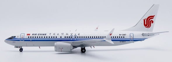 Pre-Order JC Wings LH2487 1:200 Air China Boeing 737 MAX 8 Reg: B-1397