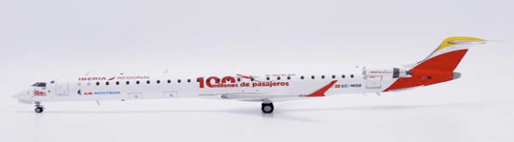 Pre - Order JC Wings LH2509 1:200 Iberia Regional (Air Nostrum) Bombardier CRJ - 1000 "100 millones de pasajeros" Reg: EC - MSB