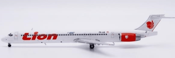 Pre - Order JC Wings LH4398 1:400 Lion Air McDonnell Douglas MD - 90 Reg: PK - LIK