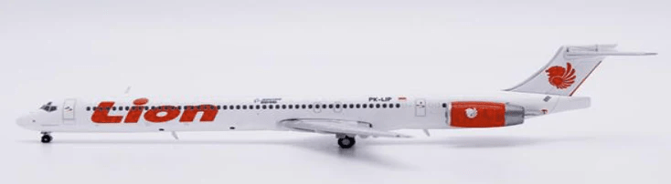 Pre - Order JC Wings LH4399 1:400 Lion Air McDonnell Douglas MD - 90 Reg: PK - LIP