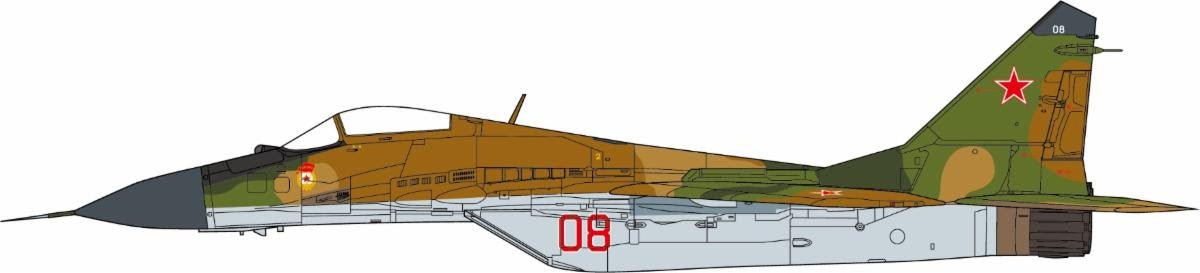 Pre - Order JC Wings Military JCW - 72 - MG29 - 019 1:72 MiG - 29 Fulcrum Russian Air Force, 1992