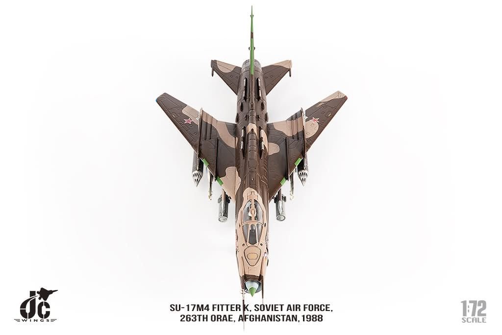 Pre - Order JC Wings Military JCW - 72 - SU20 - 010 1:72 SU - 17 M4 Fitter K Soviet Air Force, 263th ORAE, Afghanistan, 1988