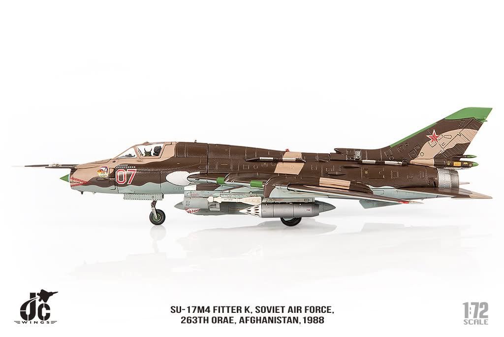 Pre - Order JC Wings Military JCW - 72 - SU20 - 010 1:72 SU - 17 M4 Fitter K Soviet Air Force, 263th ORAE, Afghanistan, 1988