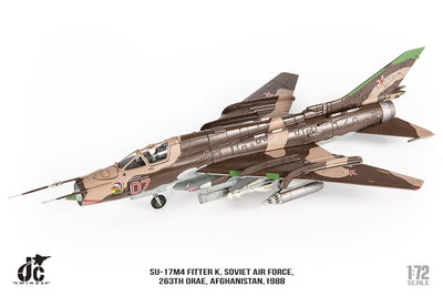 Pre - Order JC Wings Military JCW - 72 - SU20 - 010 1:72 SU - 17 M4 Fitter K Soviet Air Force, 263th ORAE, Afghanistan, 1988