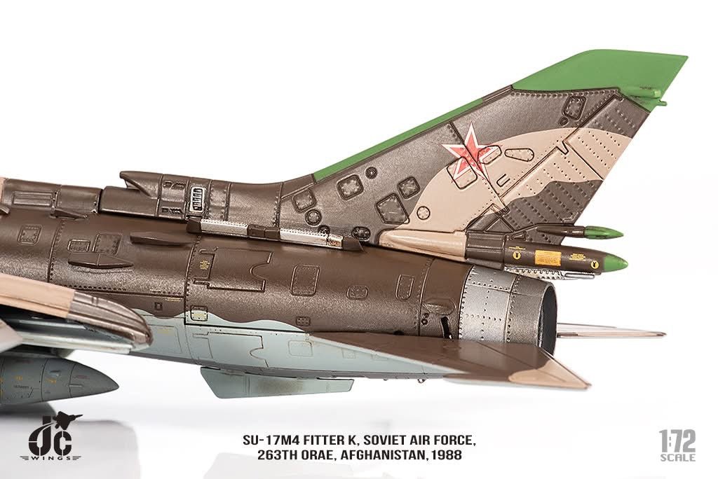 Pre - Order JC Wings Military JCW - 72 - SU20 - 010 1:72 SU - 17 M4 Fitter K Soviet Air Force, 263th ORAE, Afghanistan, 1988