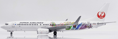 Pre - Order JC Wings SA2006 1:200 Japan Airlines Boeing 737 - 800 "Shimajiro Jet" JA330J