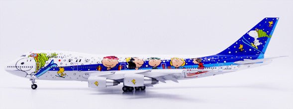Pre - Order JC Wings SA2052A 1:200 All Nippon Airways Boeing 747 - 100SR "Snoopy" Reg: JA8139 "Flaps Down"
