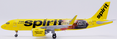 Pre - Order JC Wings SA2066 1:200 Spirit Airlines Airbus A320NEO "Spirit Untamed" Reg: N932NK