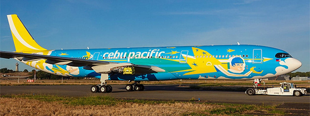 Pre-Order JC Wings SA4140 1:400 Cebu Pacific Airbus A330-900NEO "Dreamer Plane" Reg: RP-C3915
