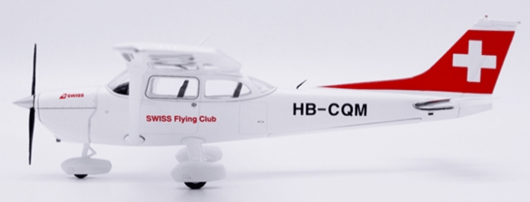 Pre - Order JC Wings XX172002 1:72 Swiss Flying Club Cessna 172N Skyhawk Reg: HB - CQM
