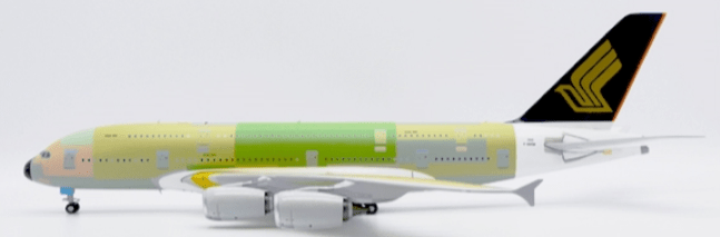 Pre - Order JC Wings XX20065 1:200 Singapore Airlines Airbus A380 "Bare Metal" F - WWSM