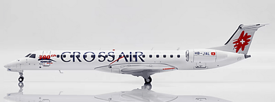 Pre - Order JC Wings XX20154 1:200 Crossair Embraer ERJ - 145 "400th" Reg: HB - JAL