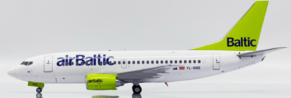 Pre - Order JC Wings XX20240 1:200 1:200 Air Baltic Boeing 737 - 500 Reg: YL - BBE