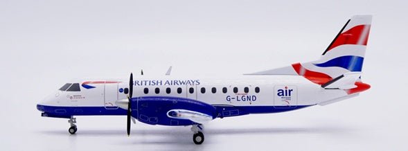 Pre-Order JC Wings XX20401 1:200 British Airways (Loganair) Saab 340B Reg: G-LGND