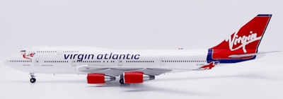 Pre - Order JC Wings XX20460 1:200 Virgin Atlantic Boeing 747 - 400 "Tubular Belle" Reg: G - VHOT