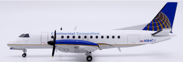 Pre - Order JC Wings XX20472 1:200 Continental Connection (Colgan Air) Saab 340B Reg: N184CJ