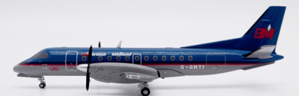 Pre - Order JC Wings XX20474 1:200 British Midland Saab 340B Reg: G - GNTI