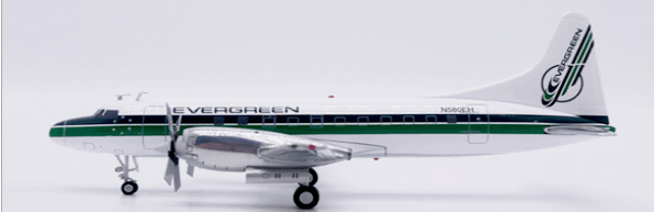Pre - Order JC Wings XX20546 1:200 Evergreen International Airlines Convair CV - 580(F) Reg: N580EH